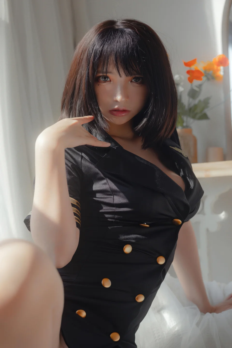 疯猫ss - No.158 黑色制服 [40P-284MB] tg@simisebaisi 【丝足阁】018.webp